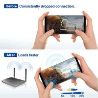 Gambar EOTH Antena Router WiFi Amplifier Dual Band 2.4 dan 5GHz RP-SMA Male - Black dari Cupang Guppy Kingdom Kota Tangerang 4 Tokopedia