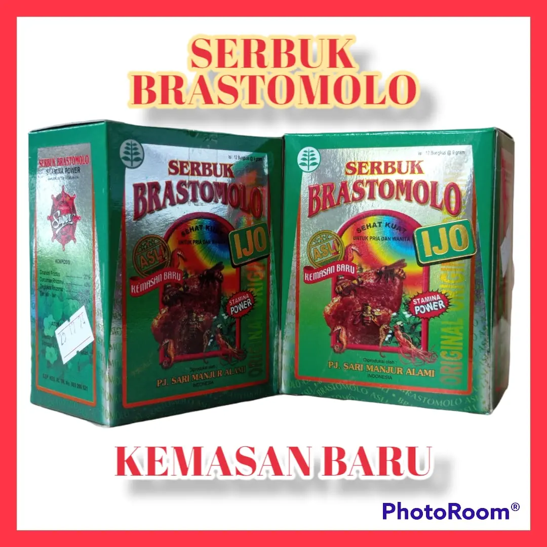 Serbuk Brastomolo Ijo Kemasan Baru