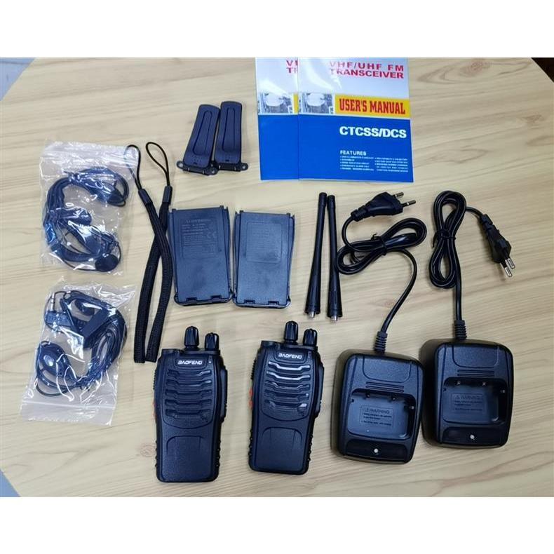 Bộ Đàm Chống Nước Ngoài Trời, Bộ Đàm 5WB BF-888S, Phạm Vi 16 Kênh, Phạm Vi 5KM, 1 Cặp [2 Đơn Vị] 8