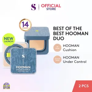 [Exclusive] SOMETHINC [2 PCS] Best of The Best Hooman Duo (Hooman Breathable Cushion + Hooman Under Control Loose Powder *SC*