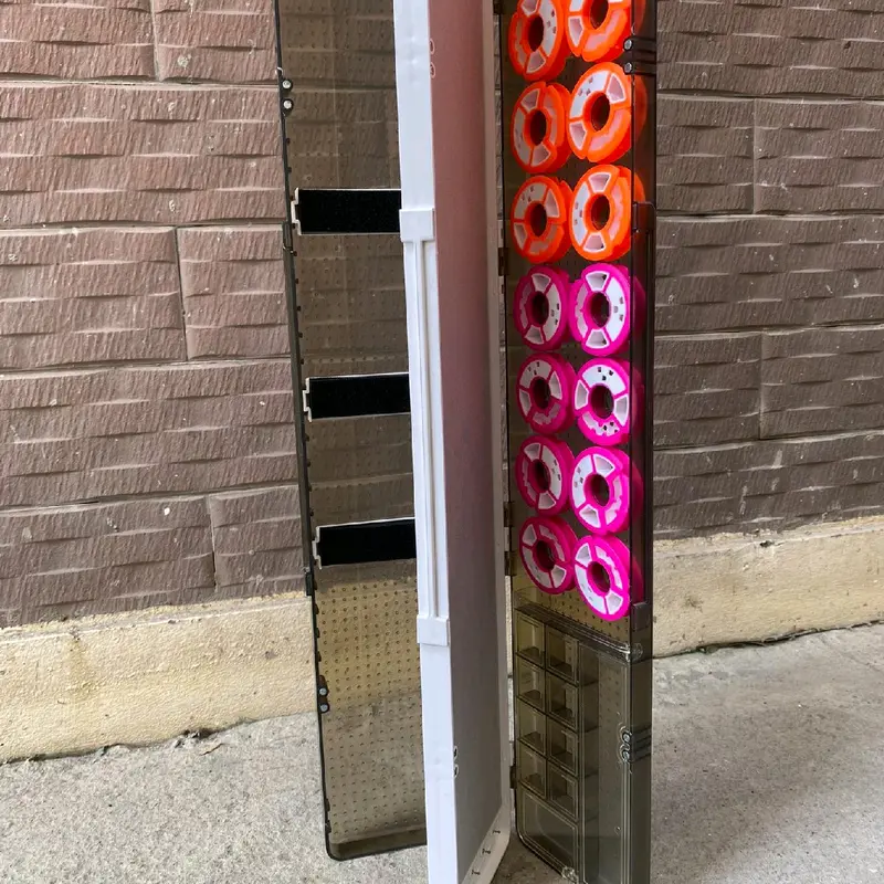 Hộp Đựng Phao,Trục Thẻo,Chất Liệu Silicon Siều Bền,Siều Nhẹ,Dài 55cm,Độ Bền Cao Đi Câu Bắt Cá Fishing Câu Cá 3