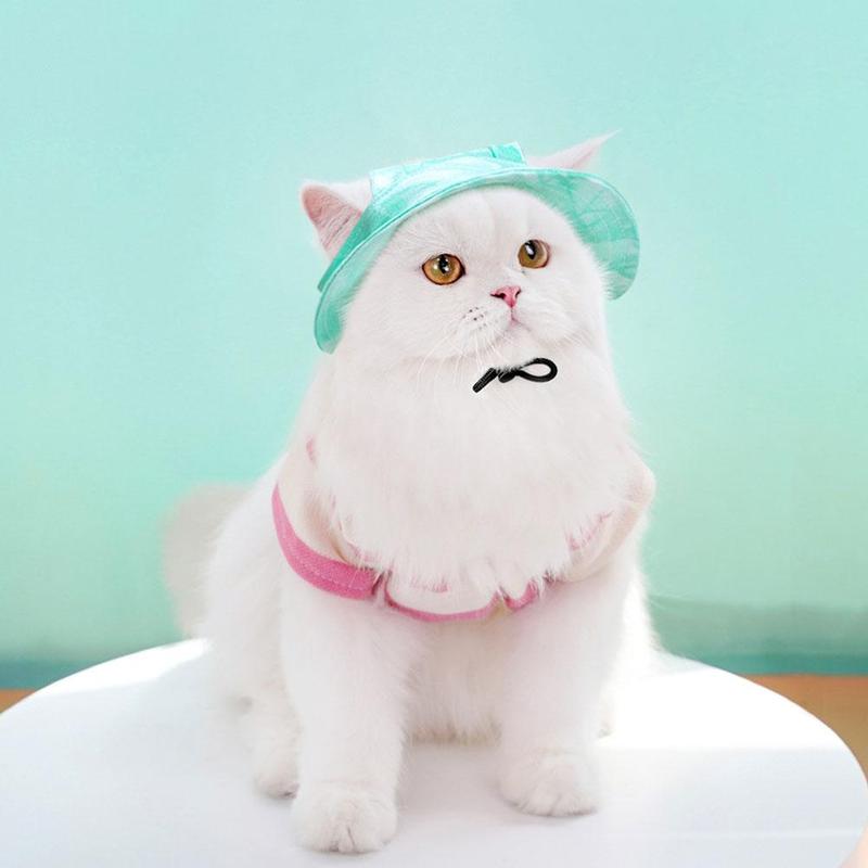 Product Introduction of Dog Cat Sun Hats Dog Baseball Cap Pet Hats For Small Medium Dogs Cats With Ear Holes Adjustable R2T6 27