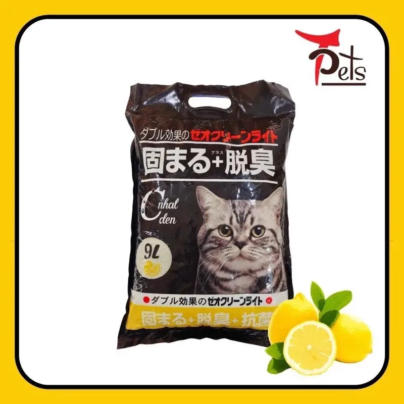 ￼túi 9l cát nhật đen - mooncat cho mèo 4