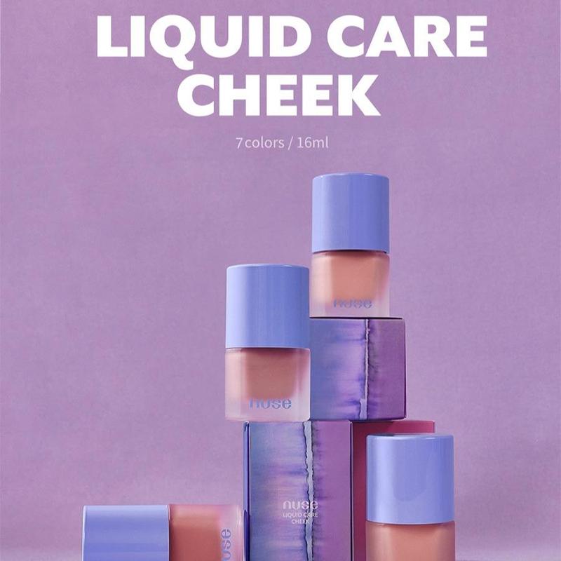 [NUSE BY ROMAND] Má Hồng Trang Điểm Dạng Kem Thuần Chay Nuse Liquid Care Cheek 16ml