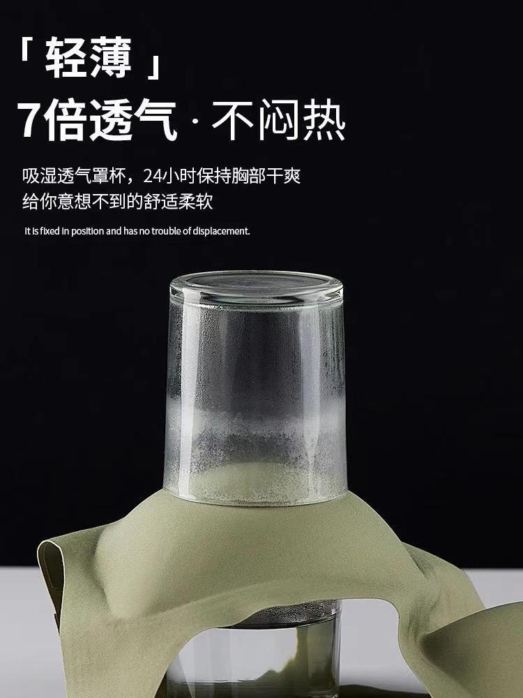 Product Introduction of 2025 Wireless Integrated Fixed Cup Seamless Bra for Women Plus Size Comfortable Gather Vest Thin Sports Beauty Back Bra 1