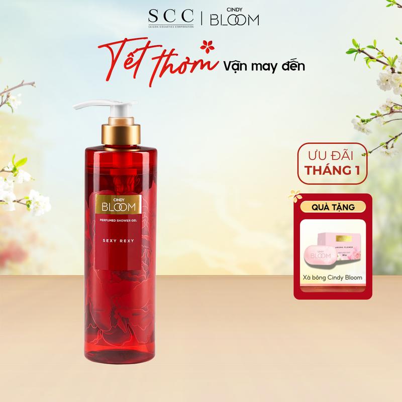  Sữa Tắm Nước Hoa CINDY BLOOM Sexy Rexy Hương Thơm Gợi Cảm Quyến Rũ 640g - Giúp Da Sáng Mịn & Dưỡng Ẩm Tự Nhiên - Suatamnuochoa - Official Store Quà tặng bạn gái Quatangbangai 