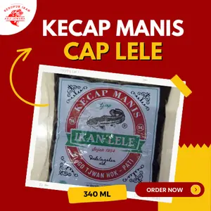 Kecap Manis Cap Ikan Lele Asli Khas Pati 340ml/500g Organik