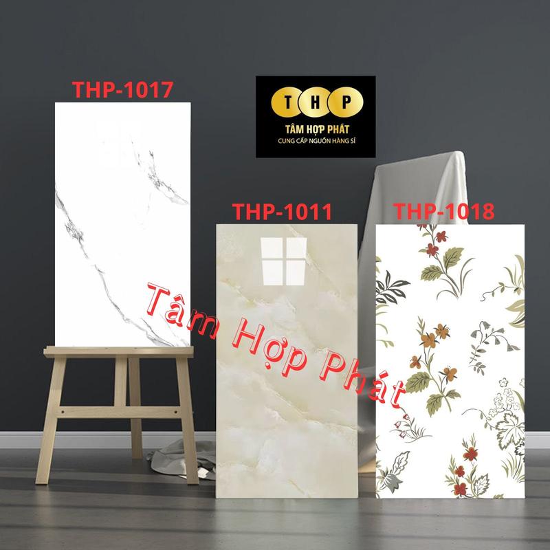 Combo 20 tấm xốp THP cao cấp phủ pvc đá bóng mẫu hoa lá cành trái cây trang trí chống ẩm phòng ngủ , phòng bếp , phòng tắm  khách giấy dán & đồ trang trí tường 4