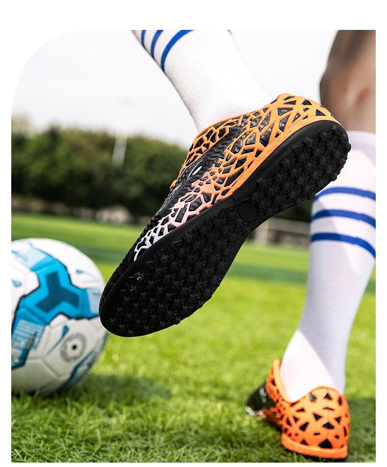 Product Introduction of Professional soccer shoes kids football sneakers men women adult cleats grass training Sports futsal shoes 37