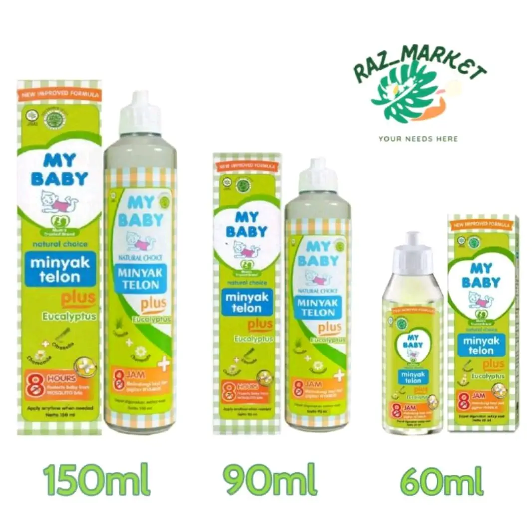 MY BABY Minyak Telon Plus 60ml 90ml 150ml