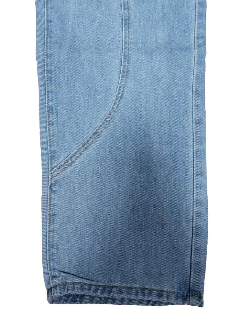 Product Introduction of Men's Solid Color Straight Leg Jeans, Loose Casual Comfy Denim Trousers for Spring & Fall, Fashion Men's Bottoms for Daily Wear, Cotton 7