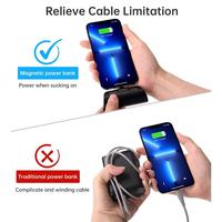 Gambar Choetech 3000mAh mini powerbank ( with magnetic replaceable interface) White White - Hitam dari Choetech Indonesia Store Kota Tangerang 4 Tokopedia
