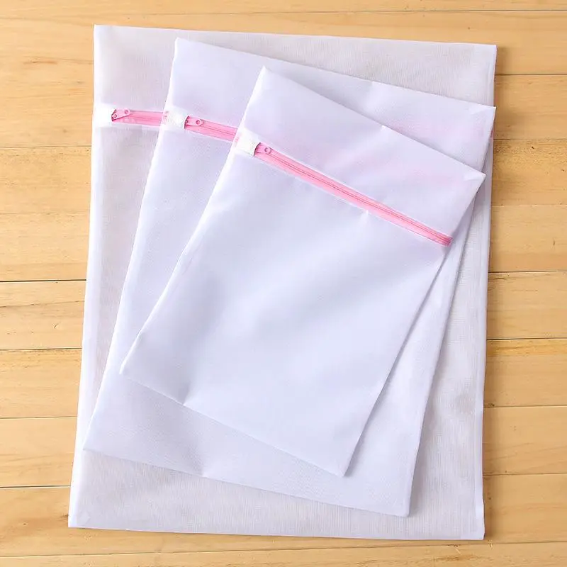 Laundry Mesh Bag, 1 Count Reusable Sturdy Laundry Bag, Washing Bag for Home Dormitory Laundry Room