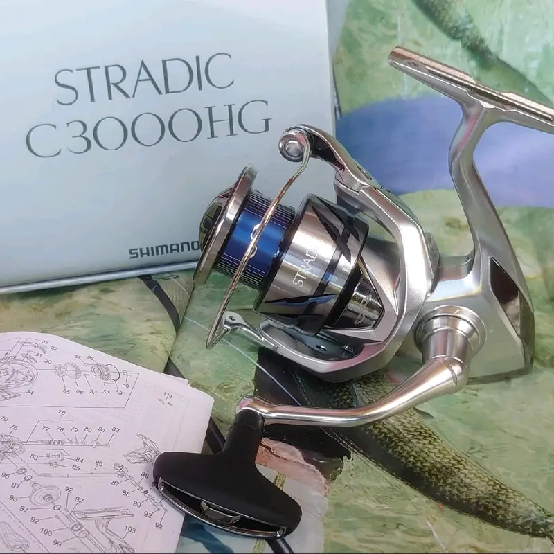 REEL PANCING SHIMANO STRADIC FM C3000 C3000HG C3000XG SERI 2023 1
