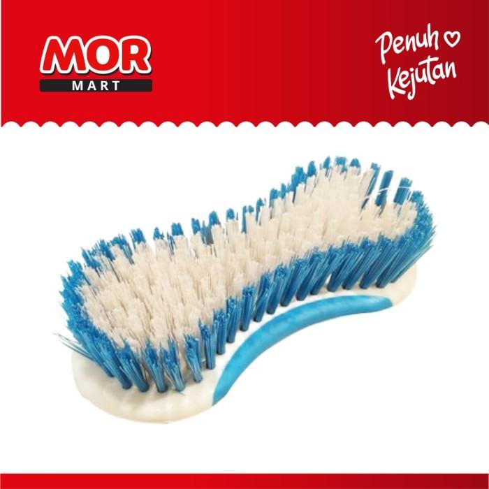 Gambar SJ Bax Scrub Brush w Ergonomic Sides Sikat WC Toilet - BB0054 - BIRUPUTIH dari MOR Mart Kota Tangerang 4 Tokopedia