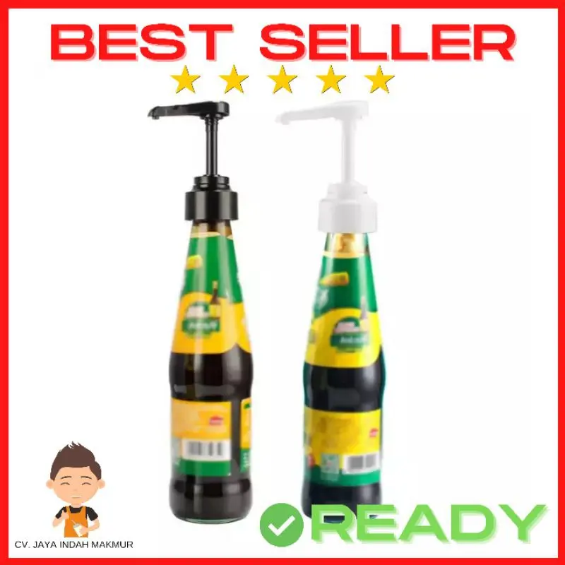 Pompa Botol Syrup / Syrup Bottle Pump / Pompa Sirup Marjan Tofin Denali Monin Torani Davinci Alat Tekan 3