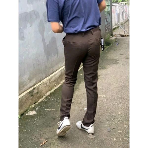 CELANA FORMAL/CELANA BAHAN KANTORAN/CELANA SLIMFIT POIN PLUS/CELANA FASHION 5