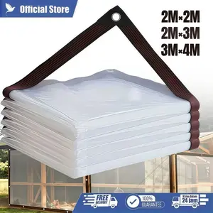 2*2M,2*3M,3*4M Terpal Plastik Bening /plastik UV Green House /tebal Plastik Bening Transparan