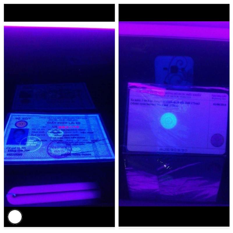 Product Introduction of Máy Soi UV MAGIC EYE 01 (9W) phân biệt Tiền Giả, Giấy Tờ, Cà Vẹt, Bằng Lái Xe, Tem, Vé Số 2
