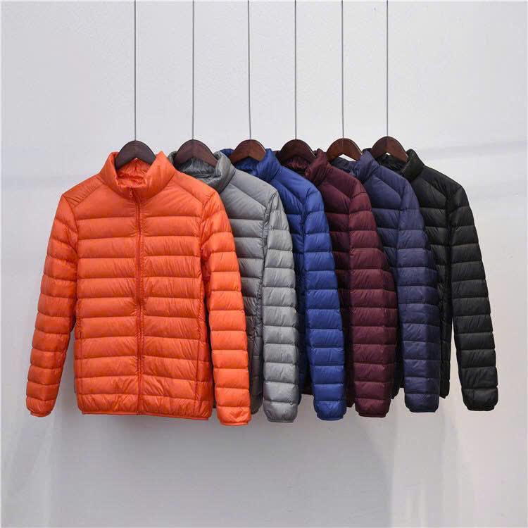 áo phao nam siêu nhẹ không mũ hàng cao cấp - xuất dư