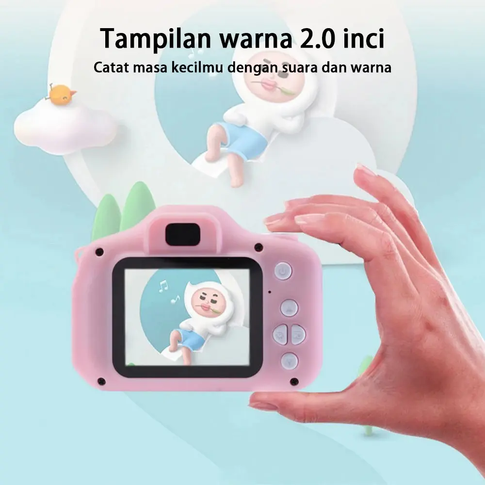 Kamera digital mini anak dengan layar 1.5 inch