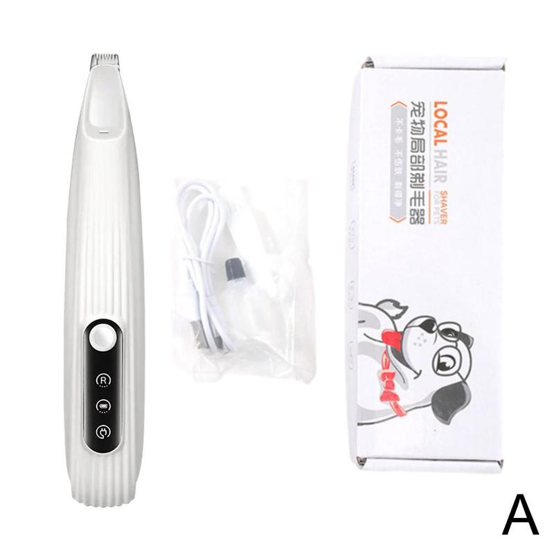 Product Introduction of Dog Cat Hair Foot Hair LED Rechargeable Pet Shaver Electric Clipper Tool Pet Supplies 15