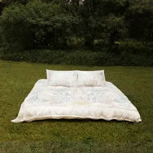 Super King Quilt Cover Celeste Collection - SALIE | Sarung Bedcover Selimut 100% Bamboo Woven 60S 300TC