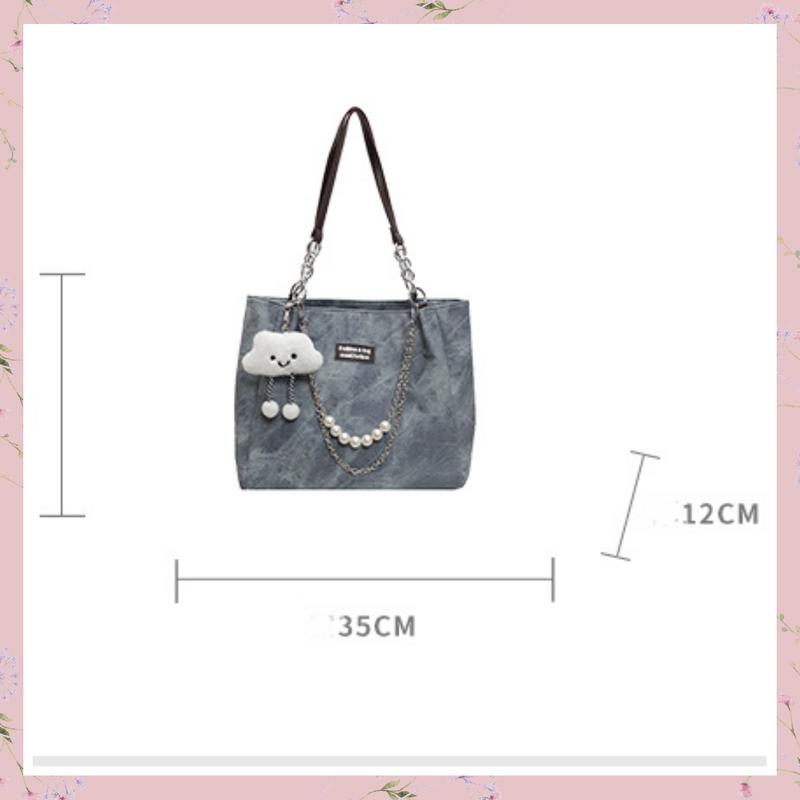 Product Introduction of ( TẶNG CHAMRM) Túi xách nữ công sở túi đeo vai thời trang da loang K242 Tote Chữ Nhật Bag 12