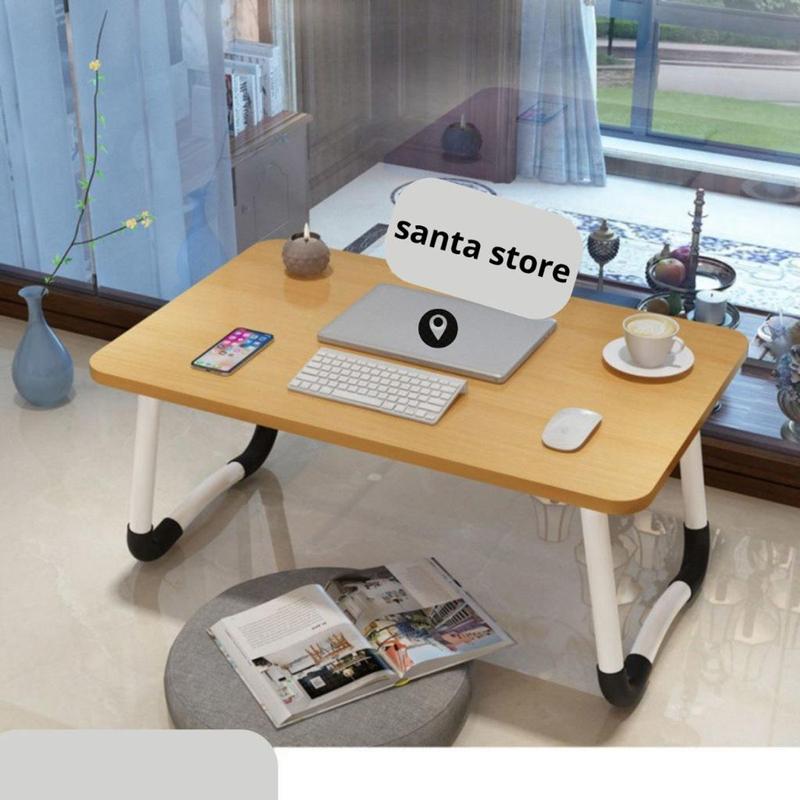 bàn học SANTA STORE mini ngồi bệt gấp gọn làm viêc chân u sơn tĩnh diện mặt bàn 40x60x25 US01