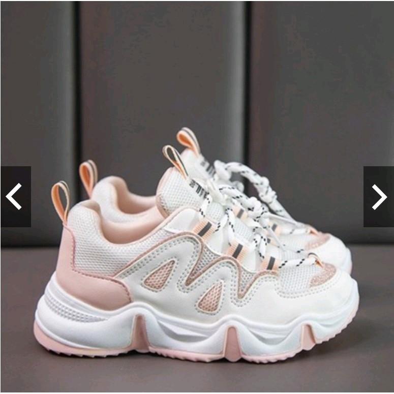 Zig Zag Non LED Sepatu Anak Import Kids Shoes Sneakers size 26-37 usia 3-9 Tahun Fashion 5