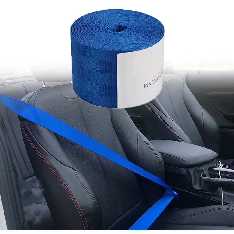 Product Introduction of 3.6M Auto Car Seat Belt Seatbelt Webbing Lap Retractable Safety Strap Universal 48MM Car Seat Conversion Car Accessories 23