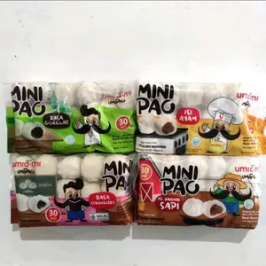Umiami Minipao/bakpao mini isi 30pcs Coklat Sapi Camilan Manis Chocolate Food Makanan Stroberi Ayam Cokelat
