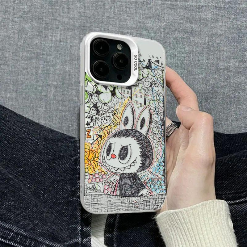 Coque IPhone Halloween Fun - Main Squelette 3D - Pour IPhone 11 à 15 Pro Max - Silicone