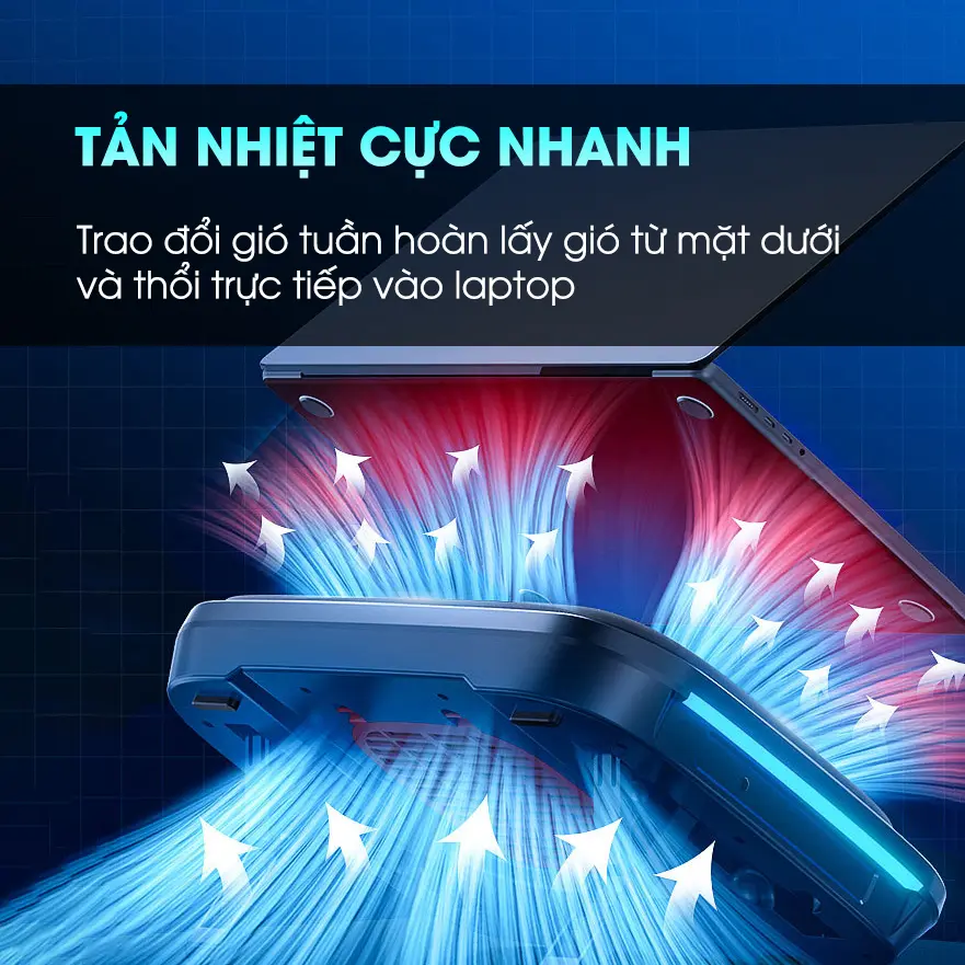 Đế tản nhiệt laptop gaming MEMO FL08 hơn 15 chế độ gió 7 mức điều chỉnh độ cao tăng fps máy tính chiến game LOL Valo | BigBuy360 - bigbuy360.vn Đế tản nhiệt laptop gaming MEMO FL08 hơn 15 chế độ gió 7 mức điều chỉnh độ cao tăng fps máy tính chiến game LOL Valo | BigBuy360 - bigbuy360.vn