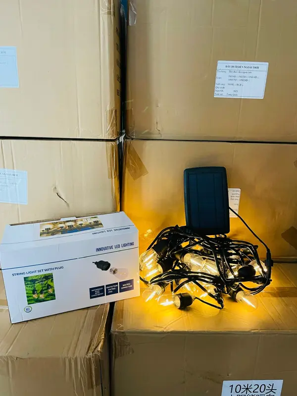 Đèn led dây trang trí năng lượng mặt trời 7