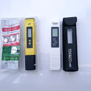 paket pH meter akurasi 0.01 auto calibrate dan tds ec 4 digit angka