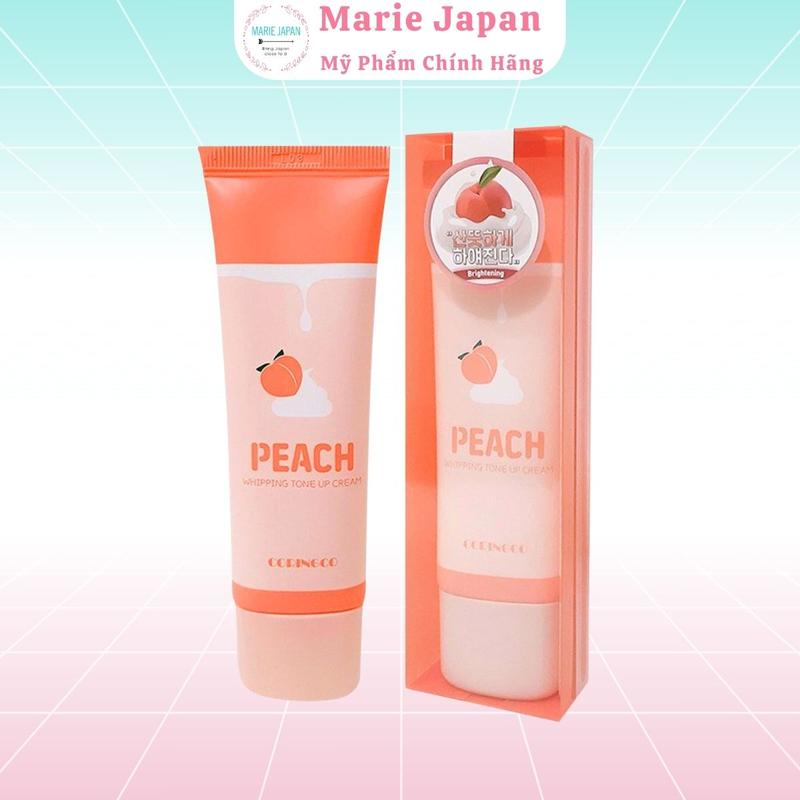 Kem Đào Peach Làm Đẹp Da Nữ Whipping Tone Up Cream 50ml Skincare Dưỡng Ẩm Da
