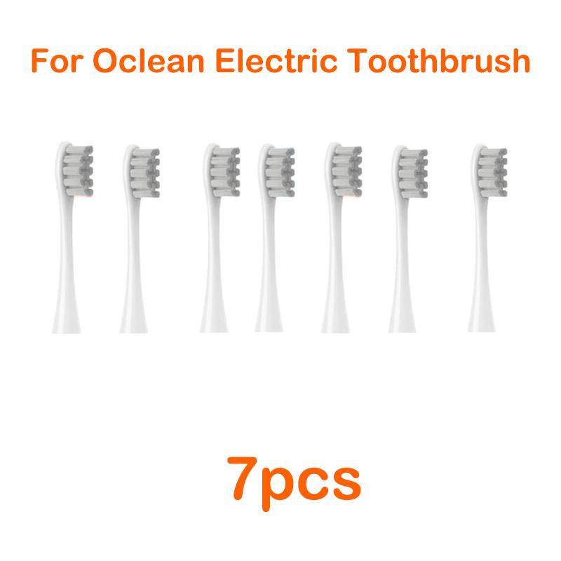 Product Introduction of Sonic Toothbrush Vacuum Bristle 2/7pcs Replacement Heads For Oclean Flow/X/ X PRO/ Z1/ F1/ One/ Air 2 /SE Brush Head Soft DuPont Comfort Cleanser 18