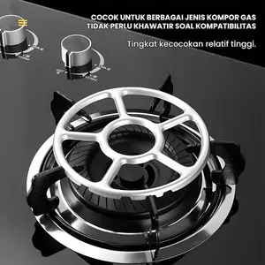 Alas Tatakan Kompor Panci Mini Bulat Stainless SH