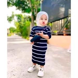 Dress Rajut anak salur usia 0-3Tahun Bayi Perempuan