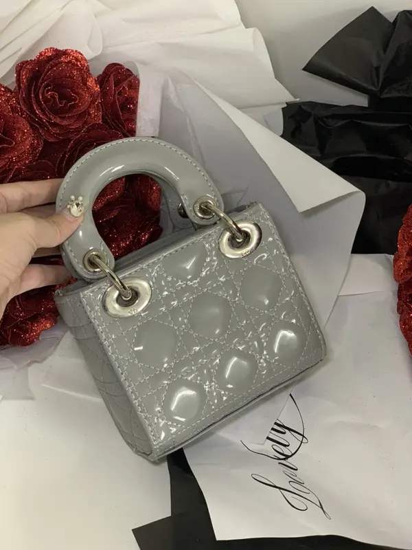 Mẫu túi dáng vuông da lì size mini 12, 14, 17  hàng đẹp  đeo chéo xách tay sang chảnh 3