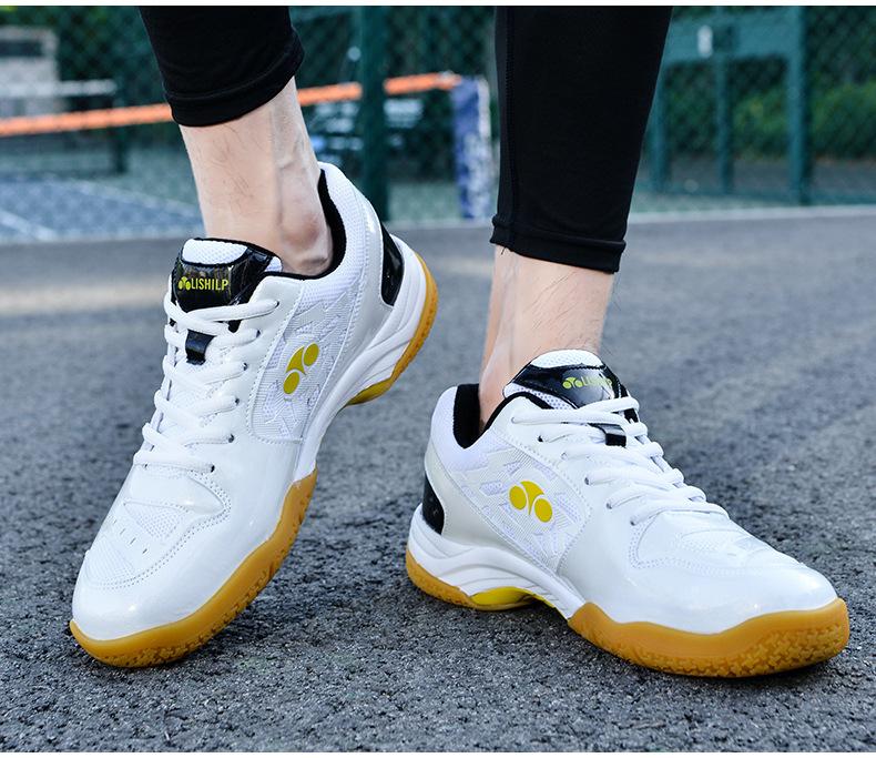 Product Introduction of Badminton Shoes Women's Tennis Shoes Men's and Women's Lightweight Breathable Training Sneaker Table Tennis Shoes Shock Absorption Volleyball Shoes 18