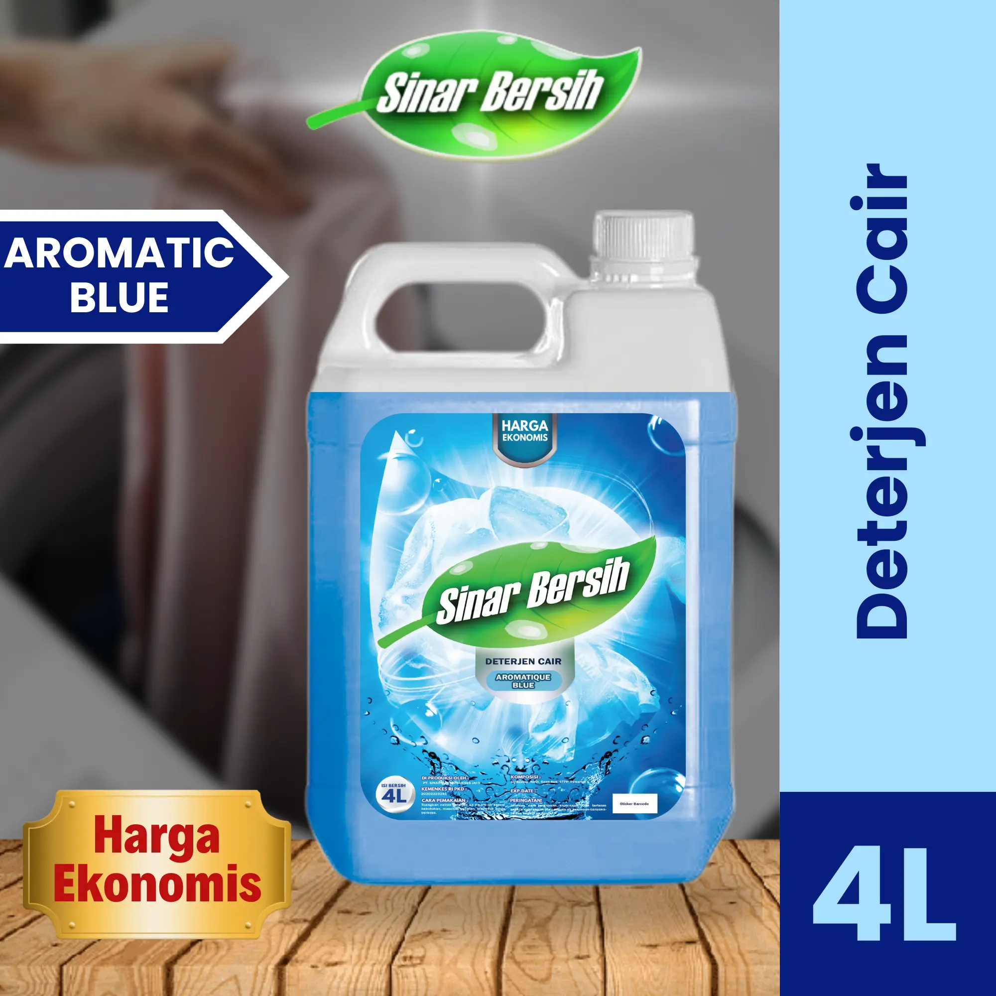 SINAR BERSIH Deterjen Baju 4 Liter