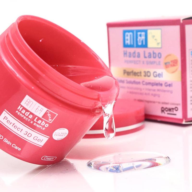 Hada Labo 3D Gel Perfect Moisturizing Whitening Anti Aging 2