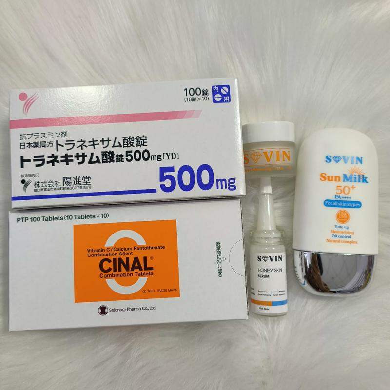 SAVIN HONEY SKIN - Tinh chất phục hồi căng bóng mờ đốm nâu Tất cả các loại da 6