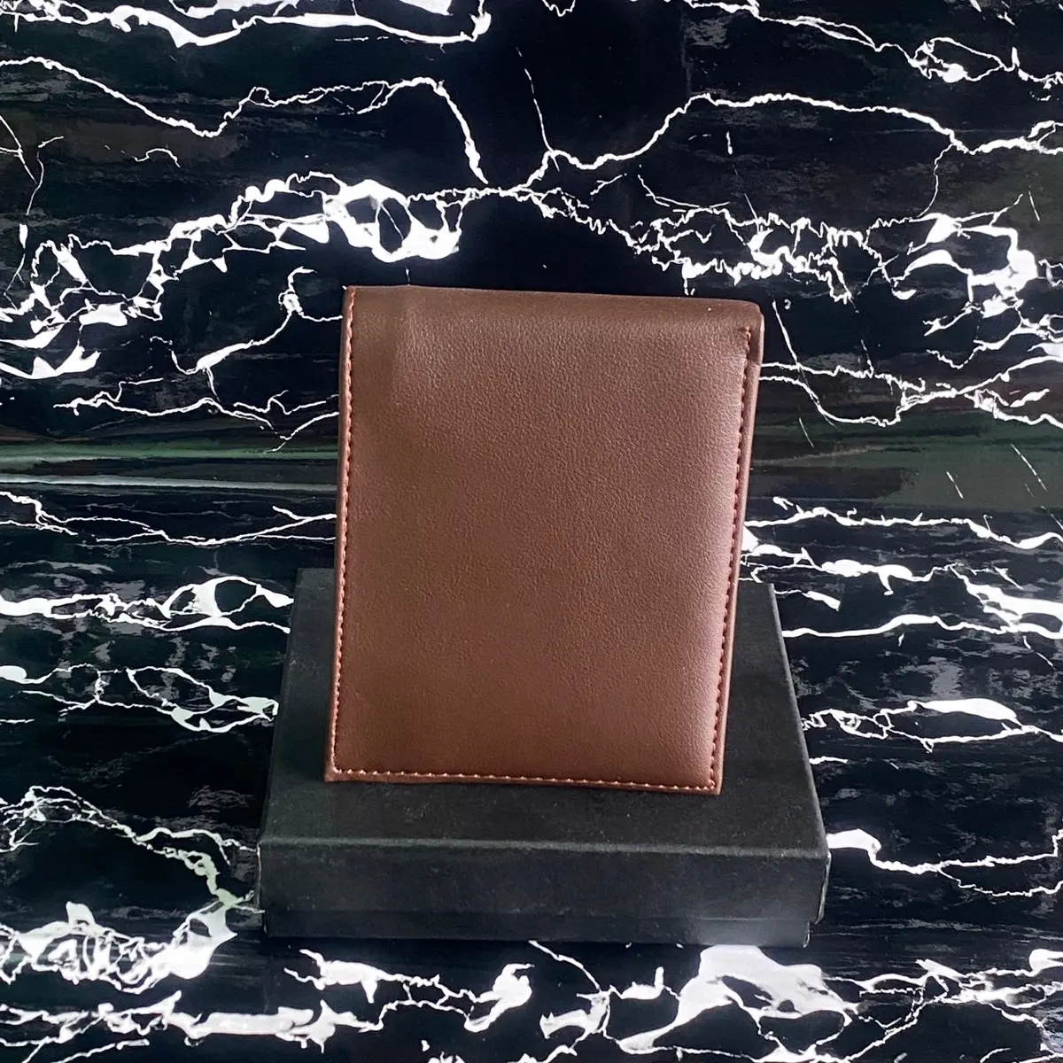 Ví nam da bò cao cấp, chống va đập, thiết kế thông minh, hộp quà tặng sang trọng - Wallet