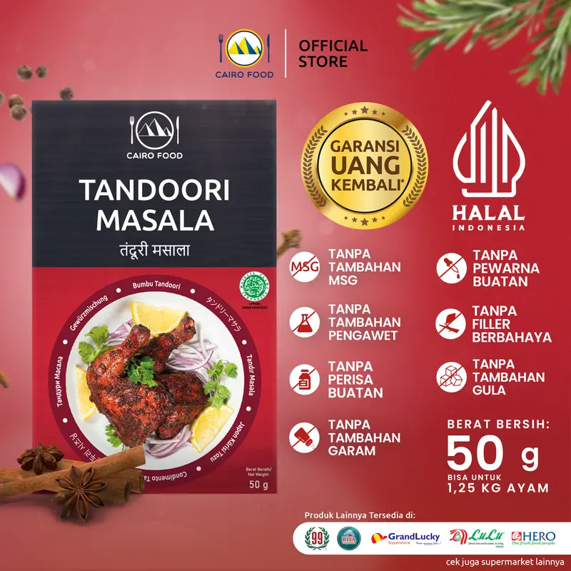 Bumbu Tandoori Masala - Cairo Food 0