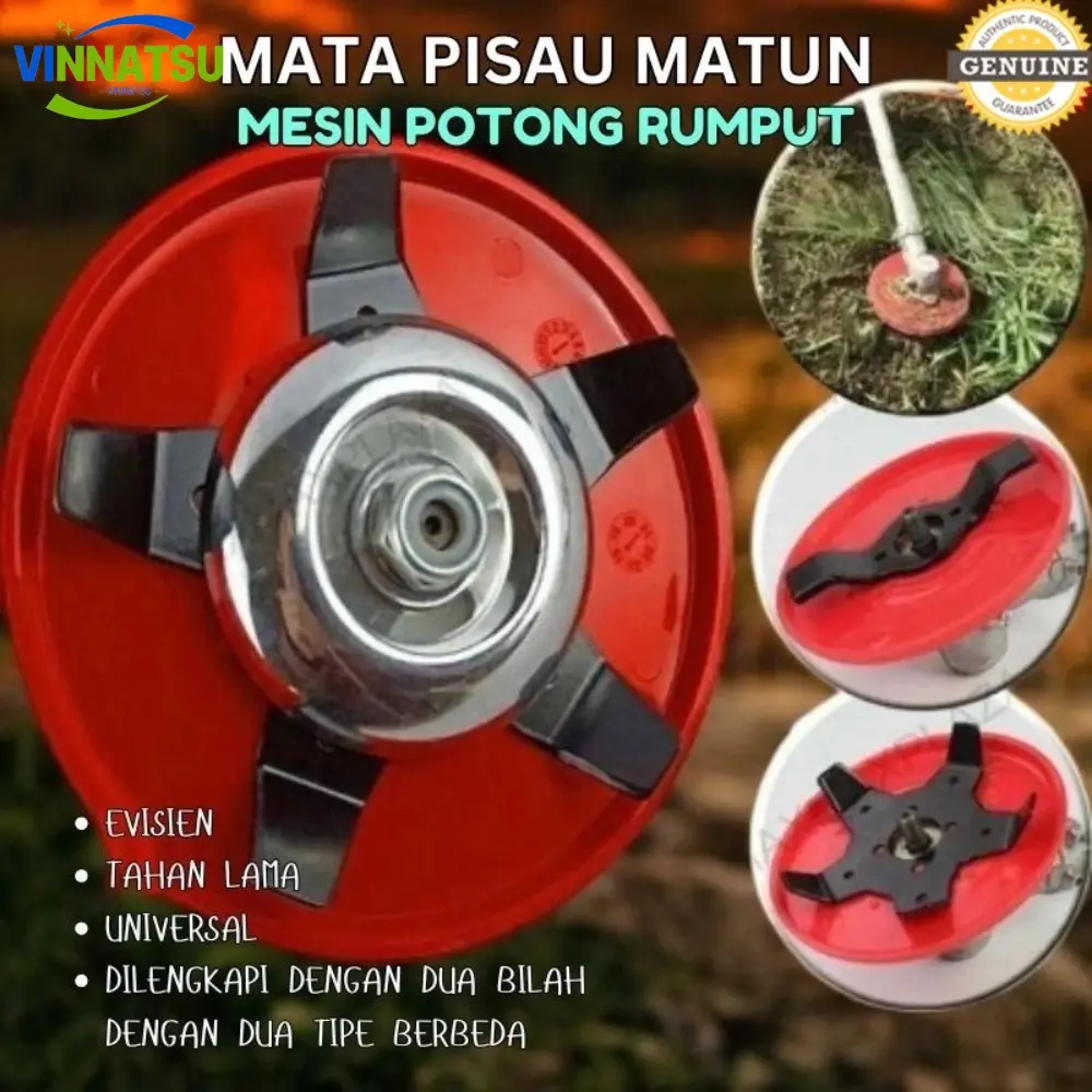 Matun 3 Pisau Potong Rumput Mata Pisau Matun Potong Rumput Padi Padi Mowing ...