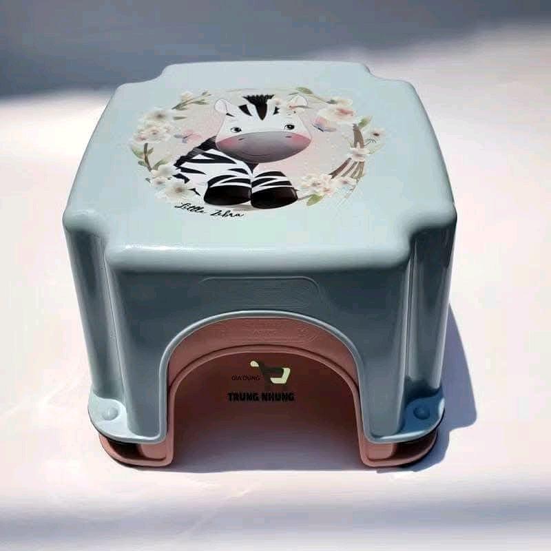 Ghế đẩu xổm việt nhật, có miếng dán chống trượt ngã, cho mọi lứa tuổi, an toàn tiện lợi 0