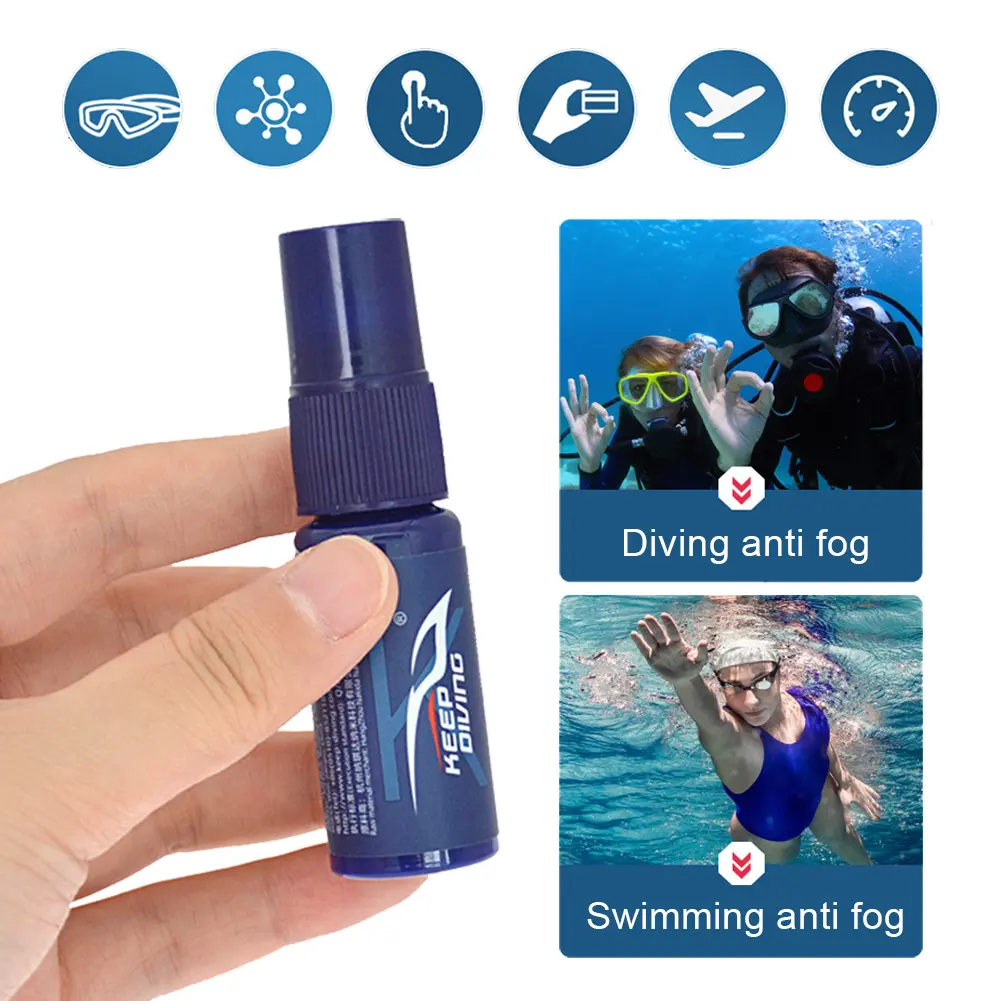 Kính lặn, 15ml, Chất chống sương mù, Chất khử sương mù, Kính bơi, Phụ kiện bơi lội